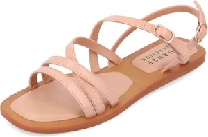 Faux Leather Multi-Strap Sandals ENNID