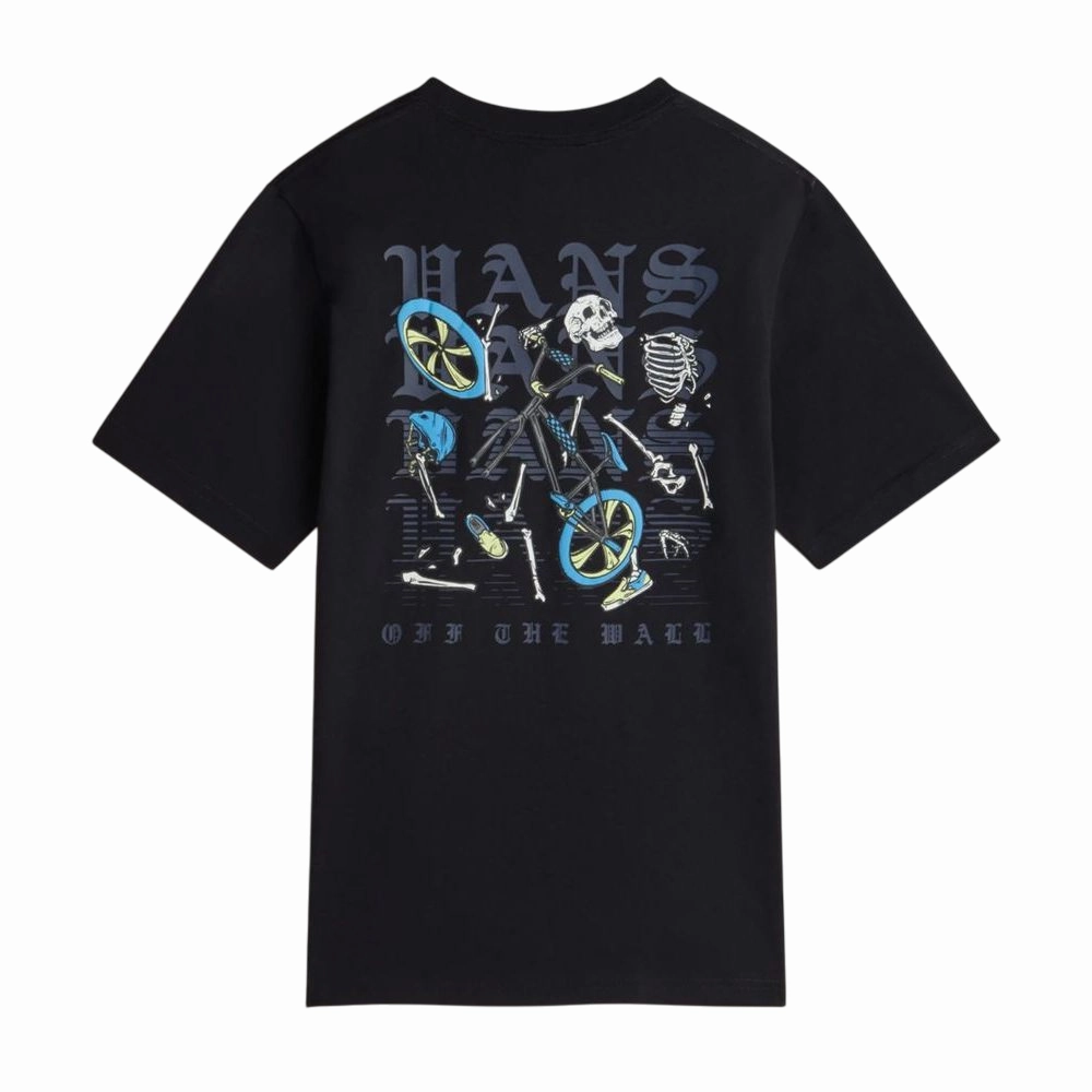 Vans maglietta manica corta junior Shattered VN000MKJBLK nero OekoTexCertified