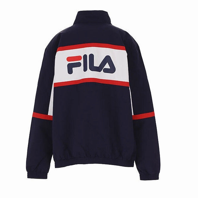 Fila giubbino da ragazzo Wind Jacket 687262 k14 black iris Equity popular in Asia