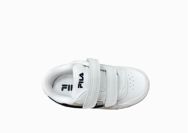 Fila scarpa sneakers da bambino con velcro Orbit Infants 1011080.92E bianco neutral - colored agility training running option