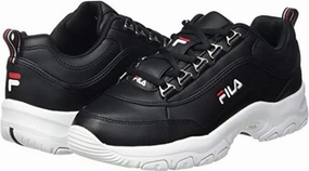 Fila scarpa sneakers da ragazza Strada low 1010781.25Y nero thin sole shoes