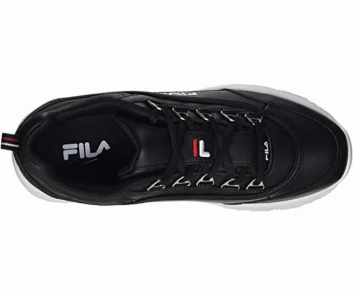 Ventilated Airflow Channels Fila scarpa sneakers da ragazza Strada low 1010781.25Y nero