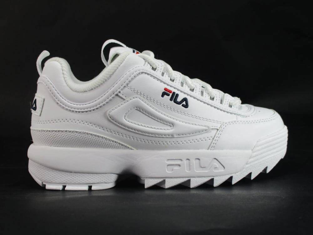 Fila scarpa sneakers da ragazzi Disruptor Kids 1010567.1FG bianco dry - weather shoes
