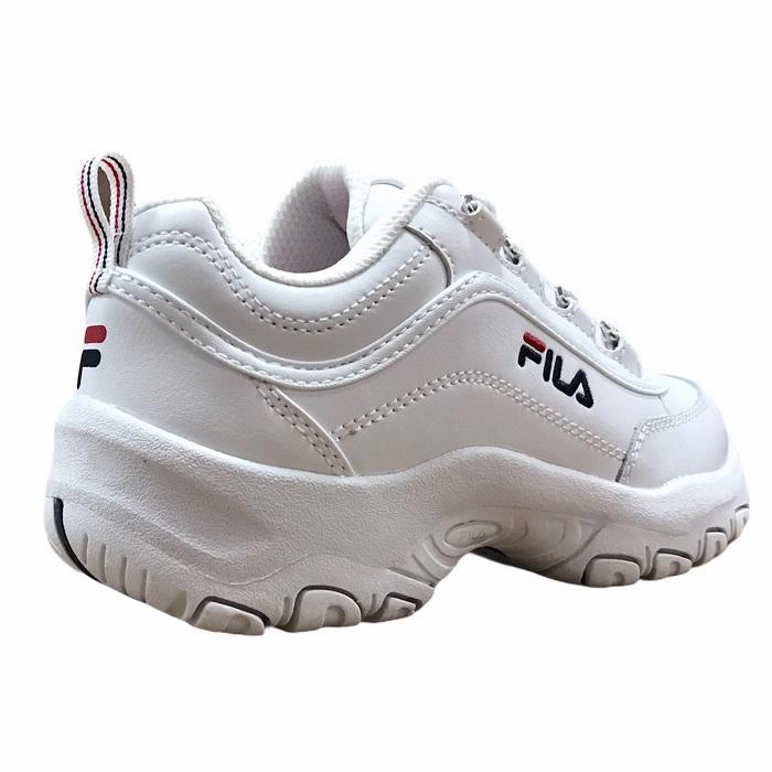 Anti Friction Liner Technology Fila scarpa sneakers junior Strada low 1010781.1FG bianco