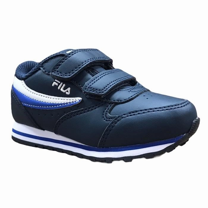 Fila sneakers da bambino Orbit Velcro Infants 1011080.22V blu-bianco fast running shoe performance AthleticDesign