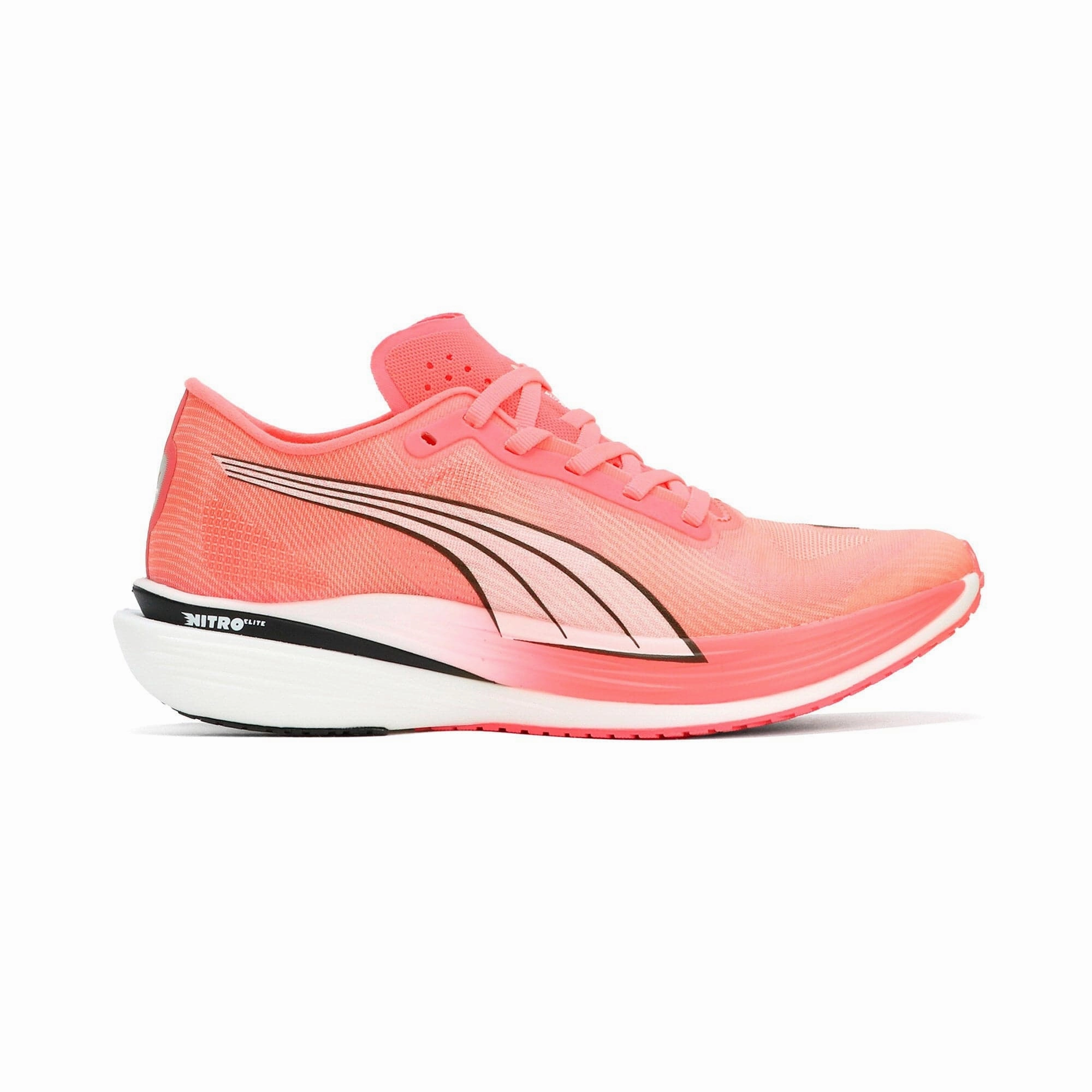 Dynamic Fit Stability frame Puma Women's  Deviate Nitro Elite 2 Wns Fire Orchid-Ultra Blue