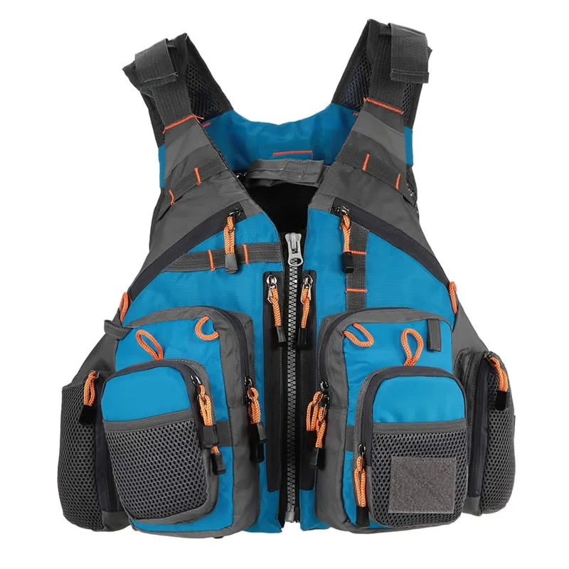 Fishing Vest and/or Life Jacket Ideal for ROCK, Boat or Rapids Fishing with Flotation inbuilt