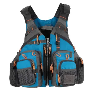 Fishing Vest and/or Life Jacket Ideal for ROCK, Boat or Rapids Fishing with Flotation inbuilt