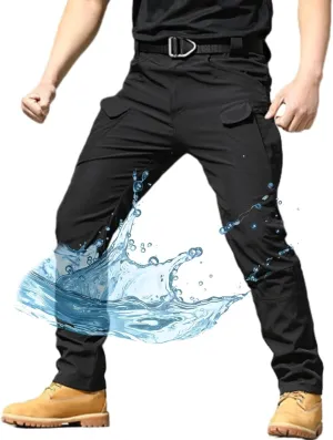 Flexcamo - Tactical Waterproof Pants,Stretch Work Pants Multi Pockets Ripstop Flex Camo Hunting Tactical Pants