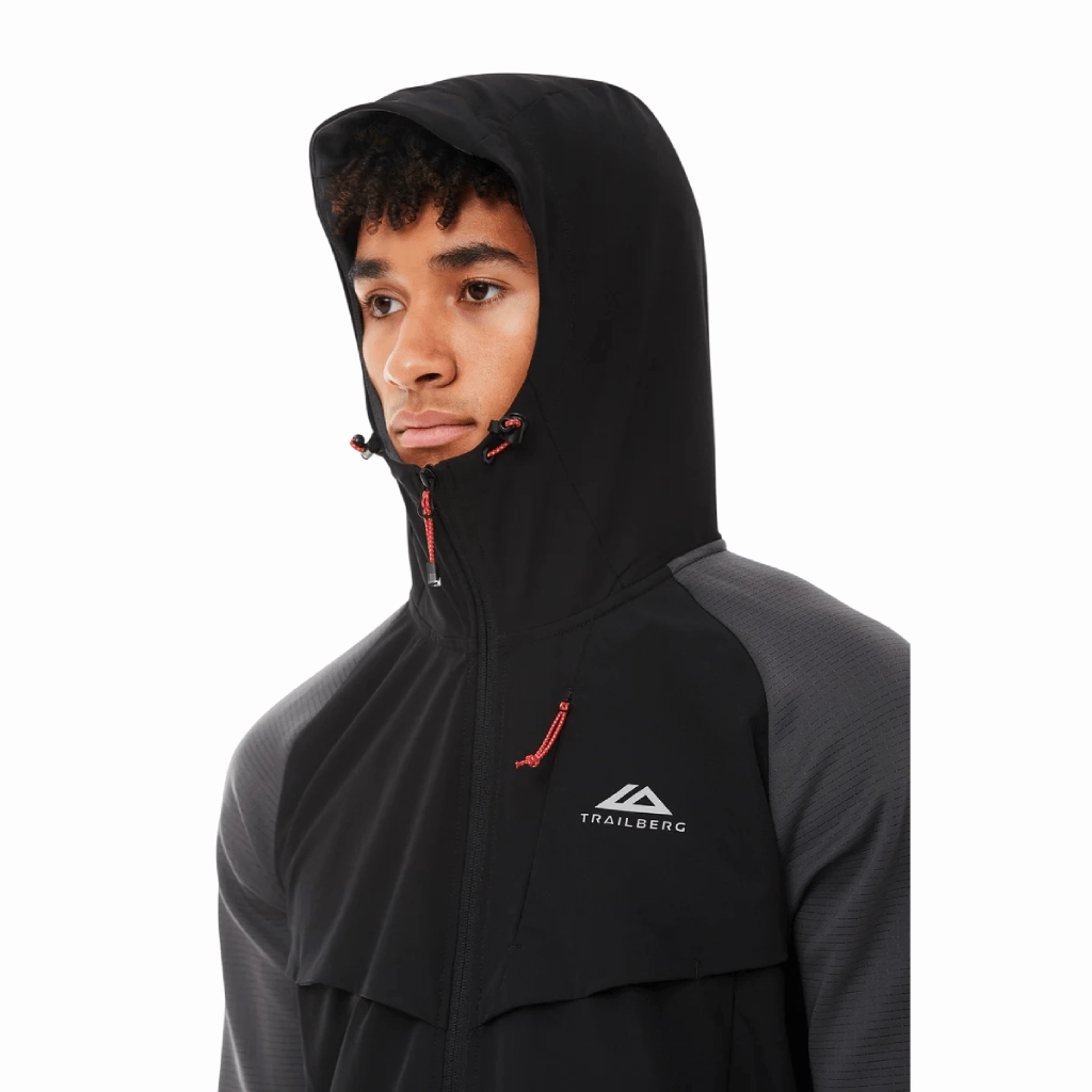 Waterproof Outer Layer Trailberg Rapid Dash Hood Jacket Men