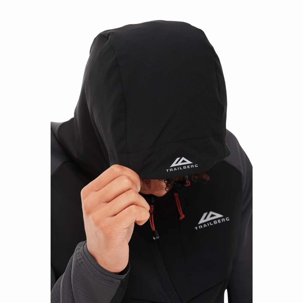 Trailberg Rapid Dash Hood Jacket Men Bonded Shoulder Guards Outdoor Gear