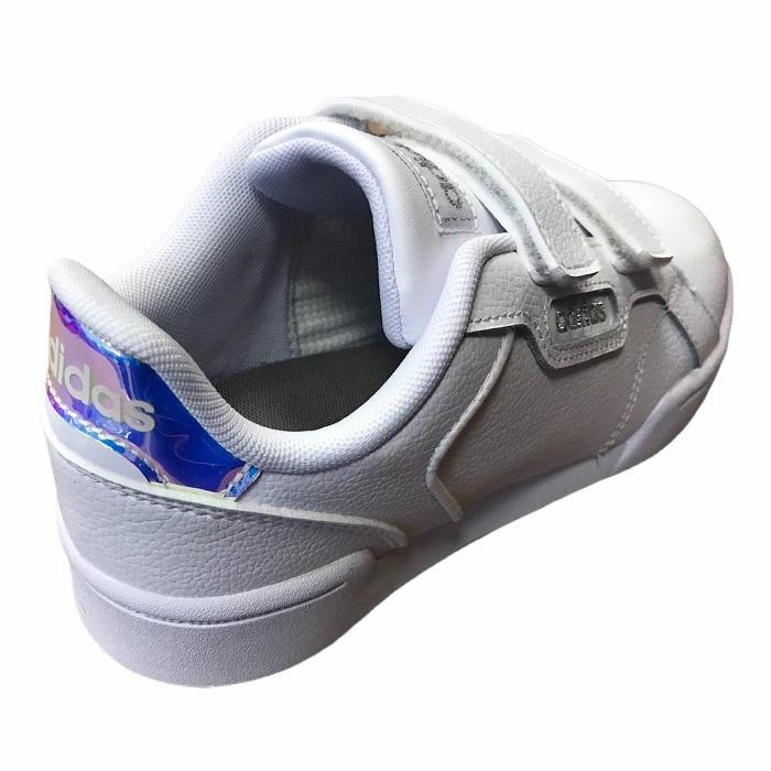 Adidas sneakers bassa da ragazza Roguera C FW3293 white track runner shoes