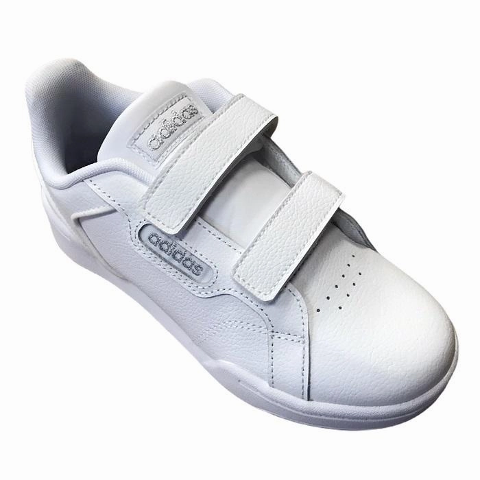 elastic closure shoes Fast - paced Adidas sneakers bassa da ragazza Roguera C FW3293 white