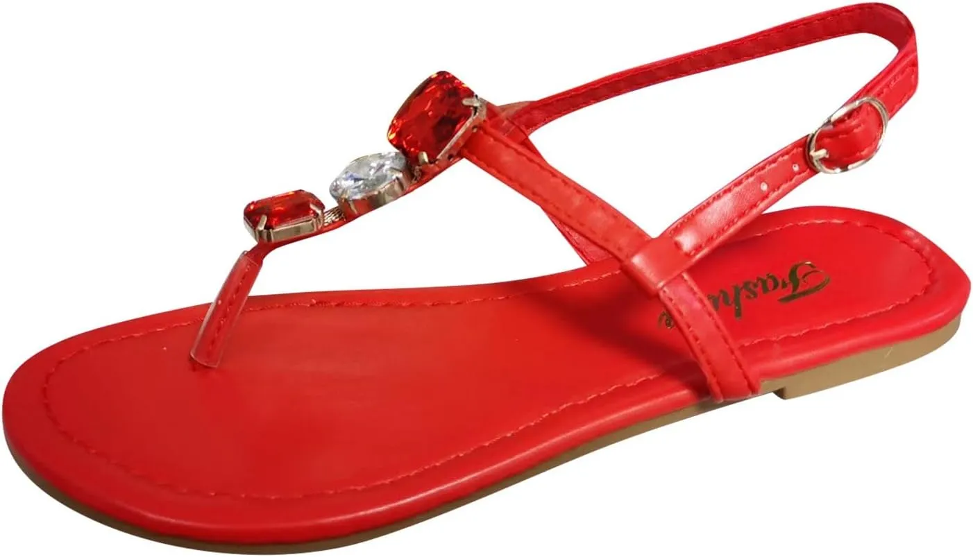 Flip Flops For Women Yoga Mat Beach Thong Sandals With Arch Support Casual Sandals Thong Sandals T-Strap Sandals