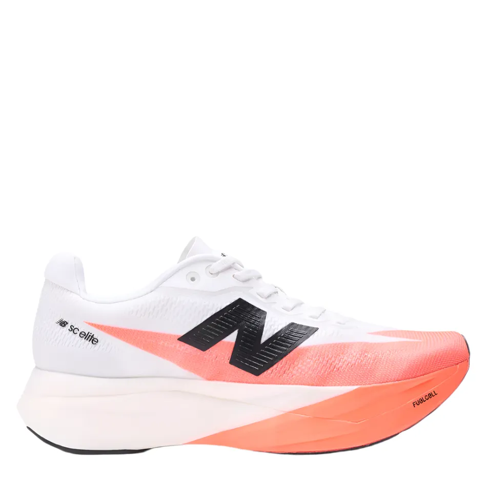 lightweight - material shoes New Balance Men's FuelCell SuperComp Elite v5 Running Shoes in Urgent Red AW25