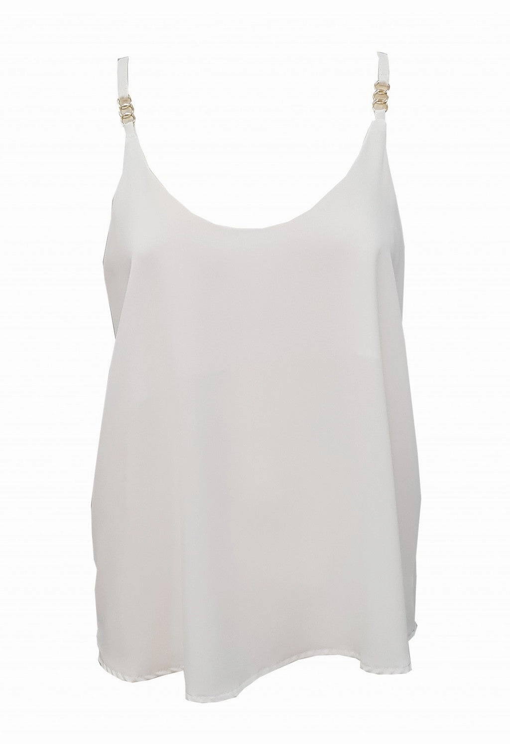 Fly Girl Canotta casual da donna 2404/05 bianco day operation