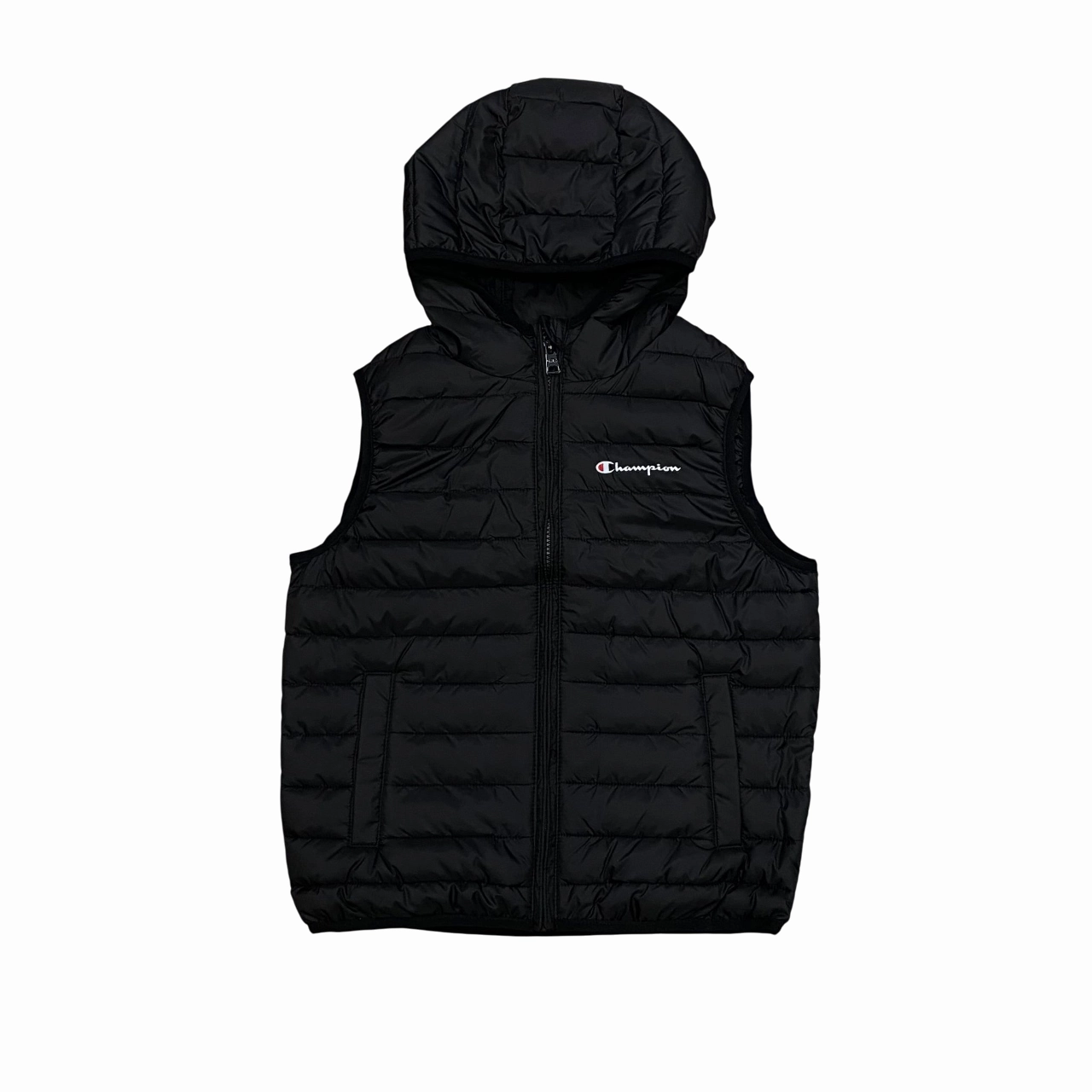 Surprise Walk Champion giubbino smanicato junior con cappuccio 307134_KK001 nero