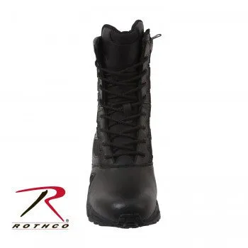 FORCED ENTRY DEPLOYMENT BOOT with SIDE ZIPPER 8" BLACK