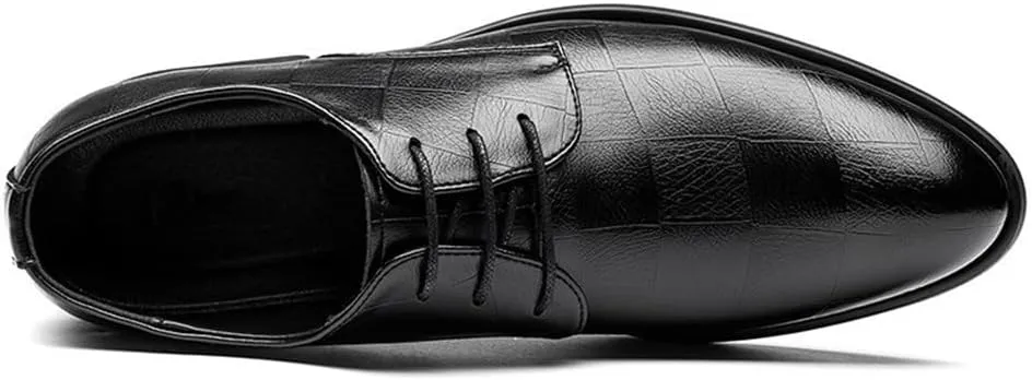 Formal Shoes for Men Classic Lace-up Wedding Party Office Business Casual Shoe