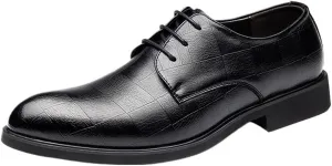 Formal Shoes for Men Classic Lace-up Wedding Party Office Business Casual Shoe