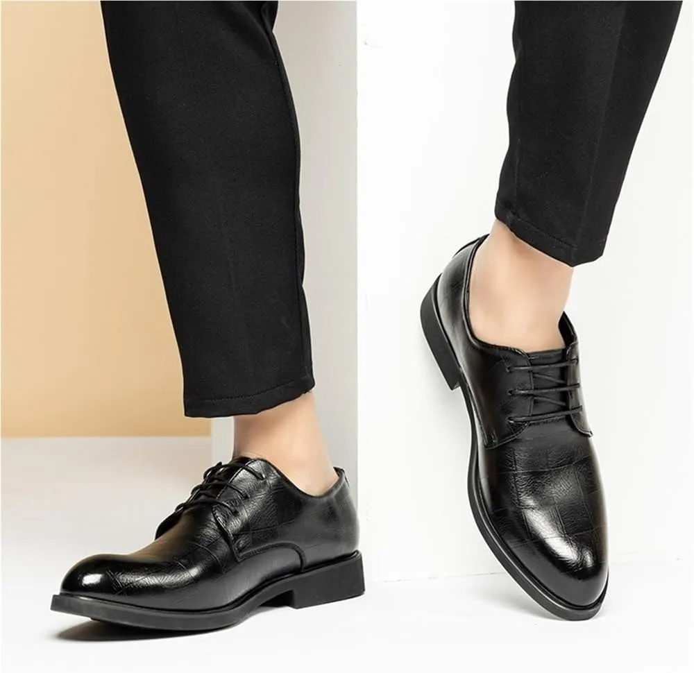 Formal Shoes for Men Classic Lace-up Wedding Party Office Business Casual Shoe