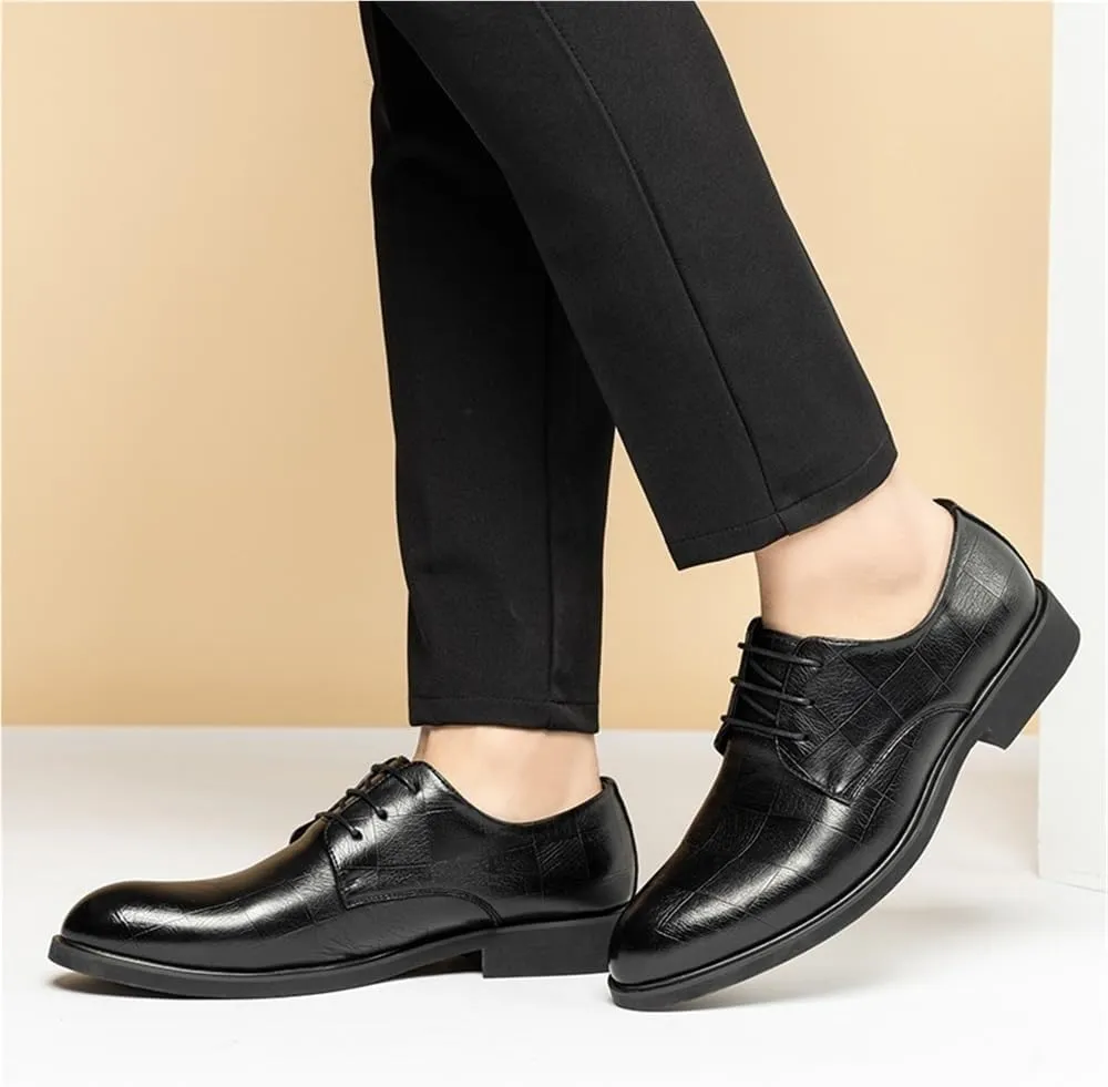 Formal Shoes for Men Classic Lace-up Wedding Party Office Business Casual Shoe
