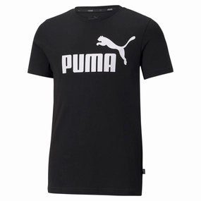 Puma T-shirt manica corta da ragazzo Logo ESS 586960 01 black Crew Neck Design Bold Look