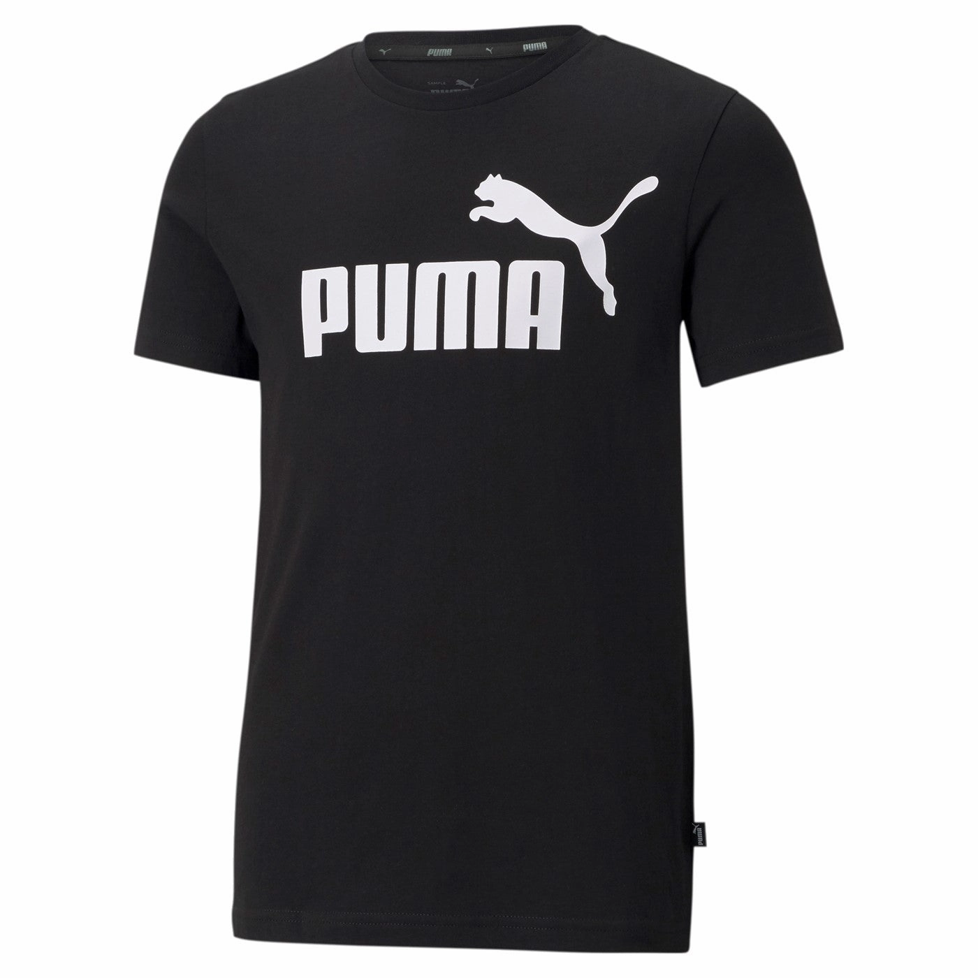 Puma T-shirt manica corta da ragazzo Logo ESS 586960 01 black Crew Neck Design Bold Look