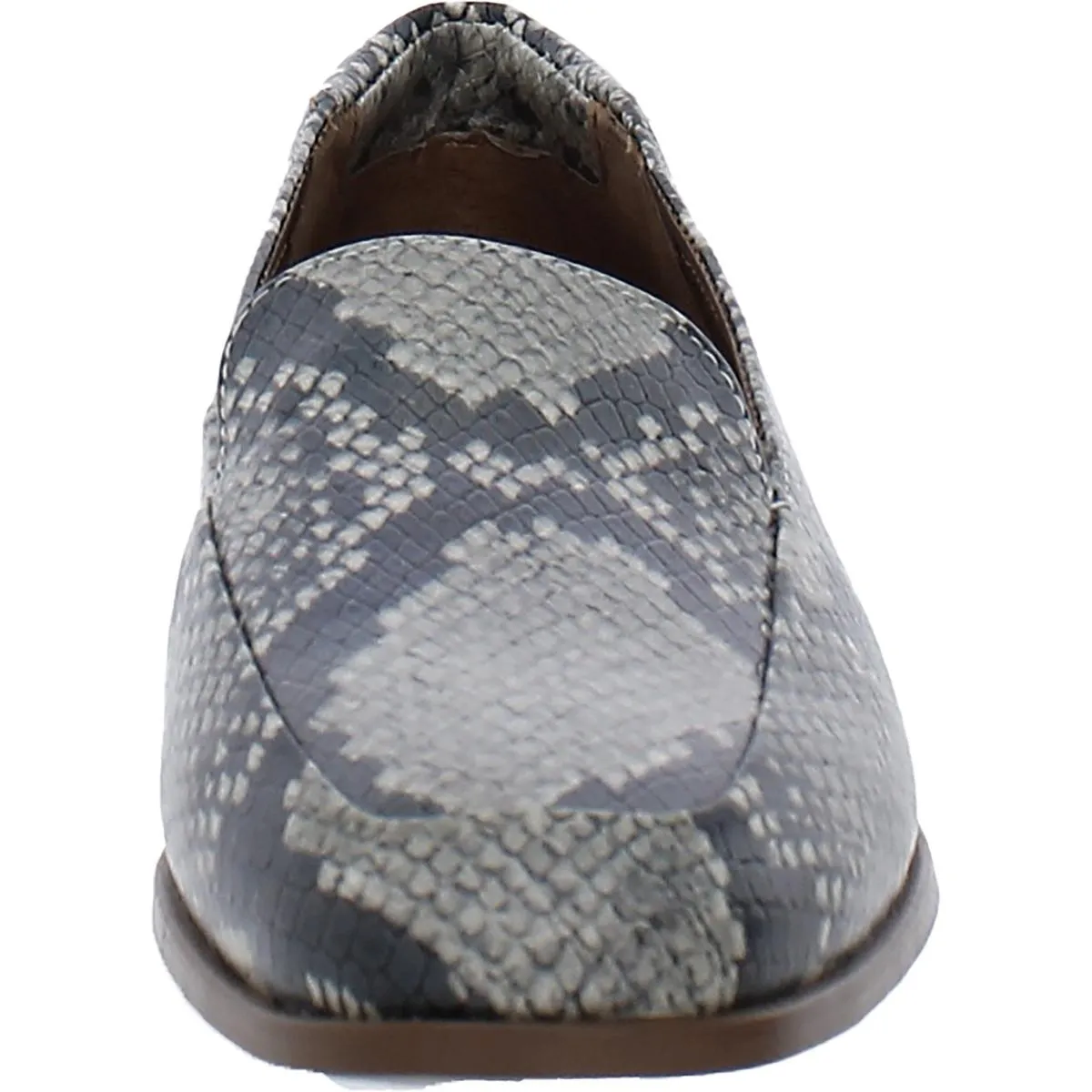 Franco Sarto Womens Faux Leather Flat Loafers