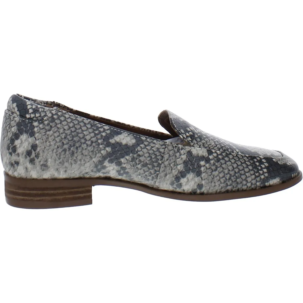 Franco Sarto Womens Faux Leather Flat Loafers