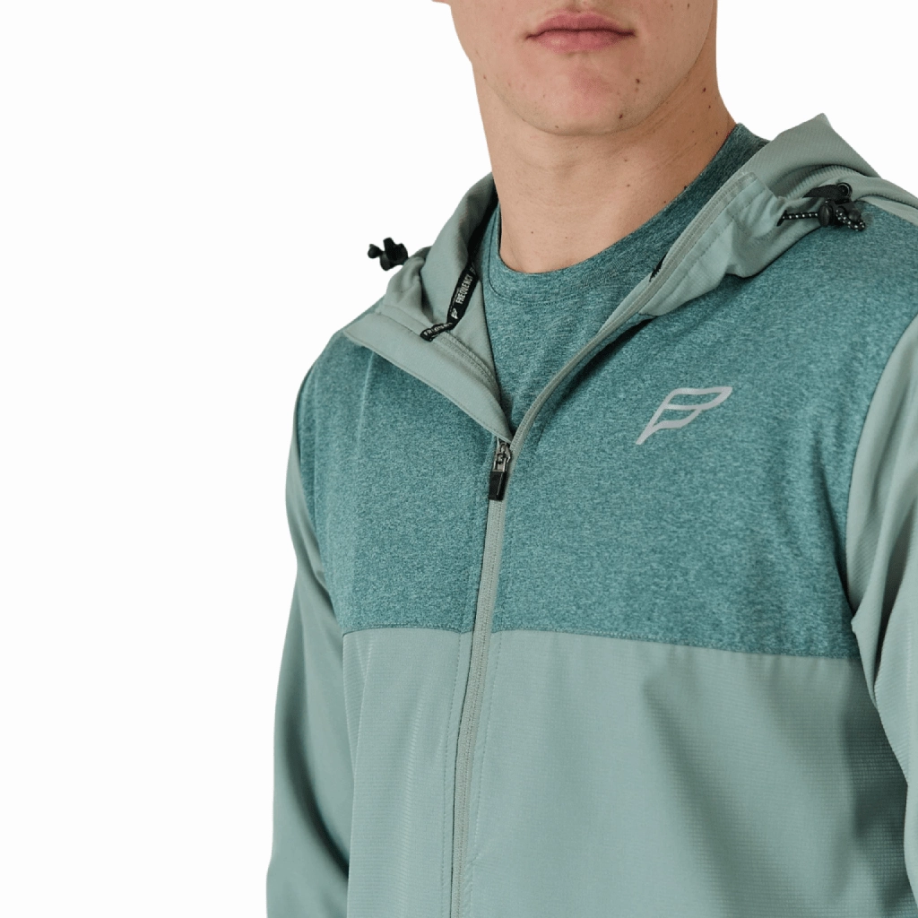 Ergonomic Seams Travel Ease Frequency Venture Windbreaker Men