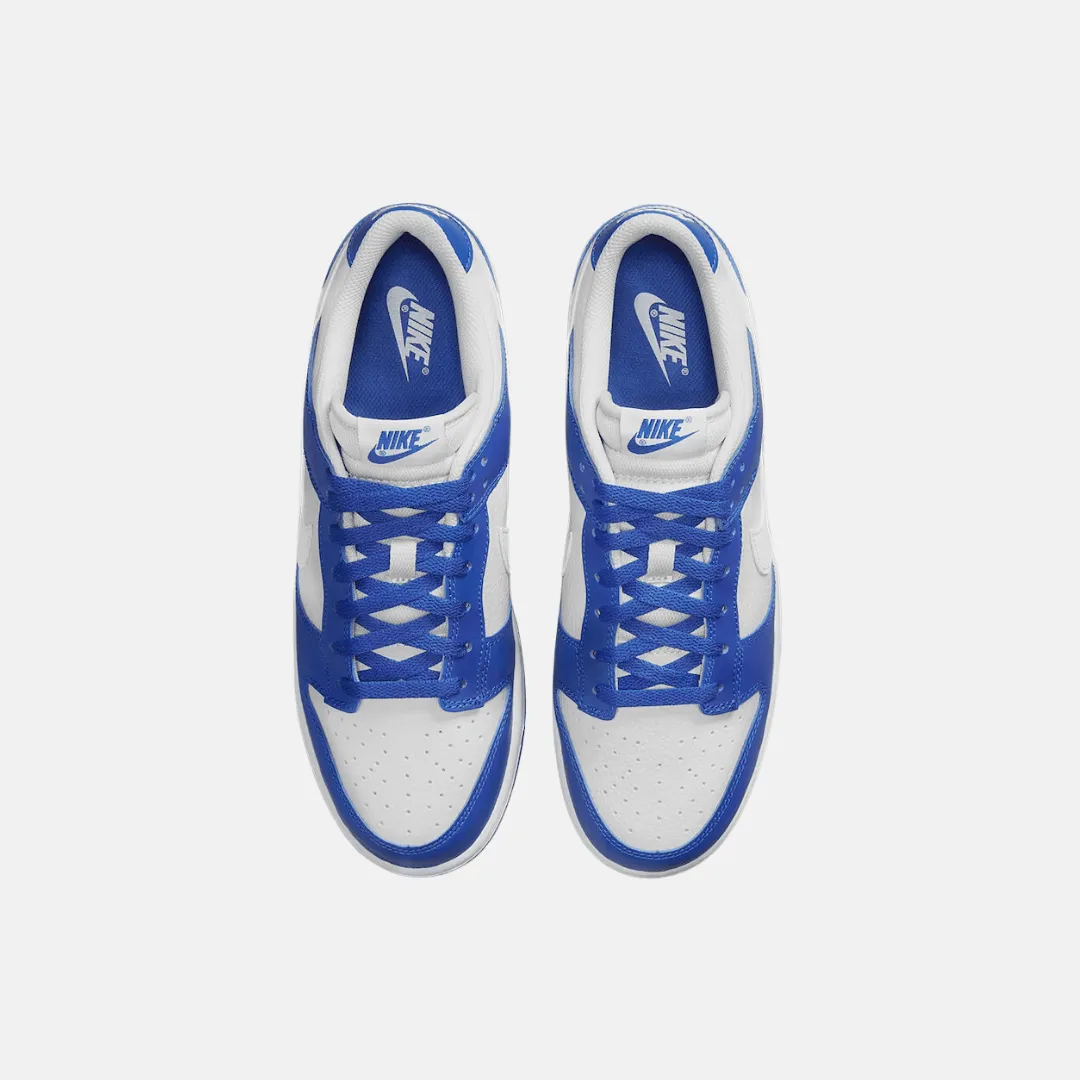NIKE DUNK LOW - PHOTON DUST/WHITE/RACER BLUE environmental - event running option Impact Resistant Cage