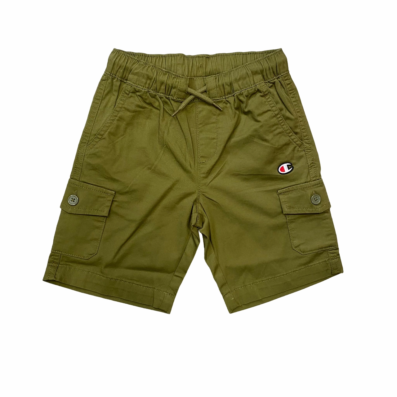 WrinkleFreeFabric dungarees Champion pantaloncino Cargo da ragazzo 306768 GS573 verde