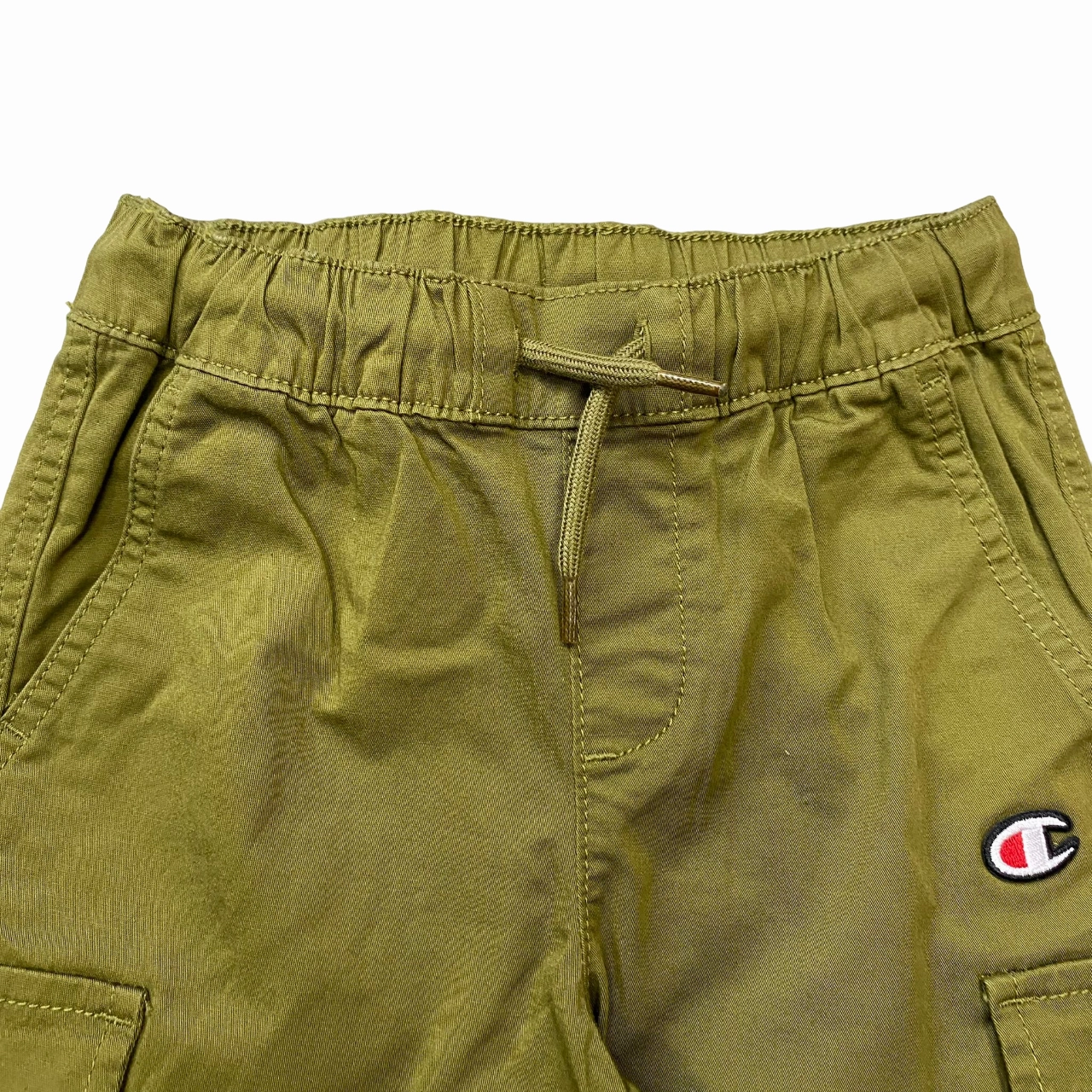 snap closure Champion pantaloncino Cargo da ragazzo 306768 GS573 verde