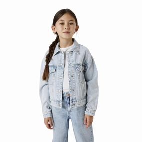 suitable for weekend getaways name it giubbino in jeans da bambino Mila 13237177 blu chiaro