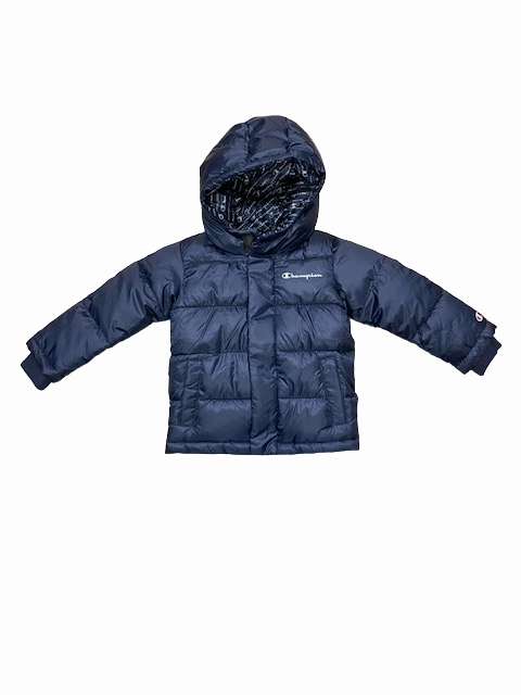 Champion Giacca da bambino con cappuccio 306202 BS501 NNY navy Thermal Reflective Lining Water-Resistant Layer