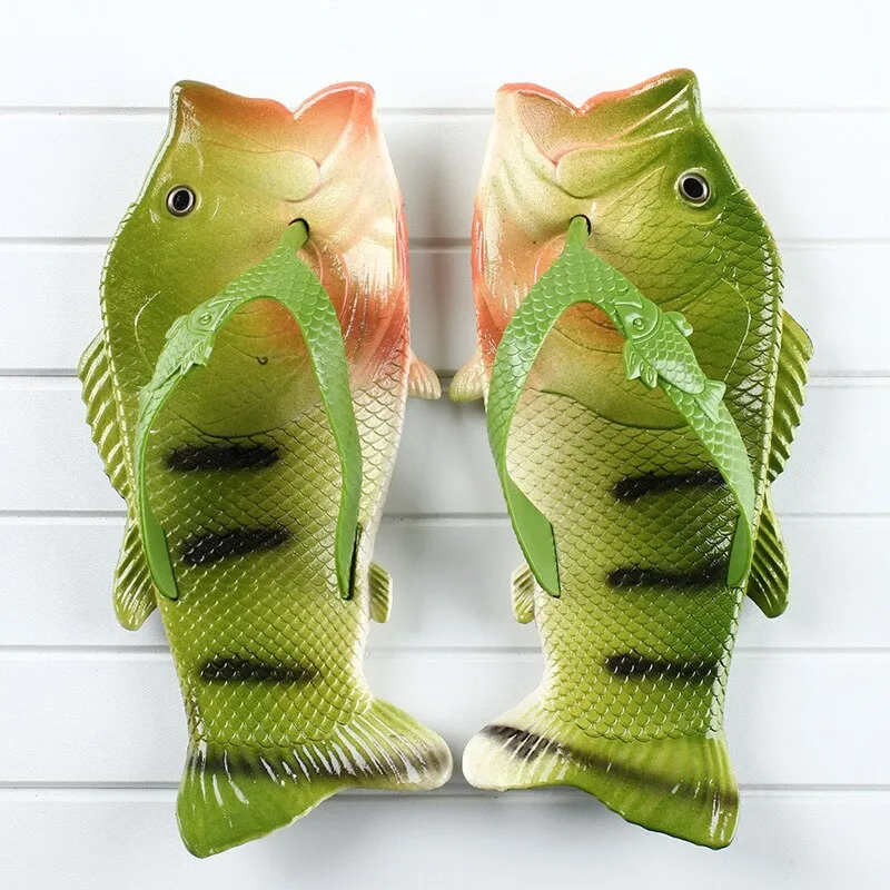 Funny Fish Slippers unisex Footwear - Have some summer fun