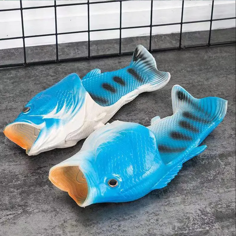 Funny Fish Slippers unisex Footwear - Have some summer fun