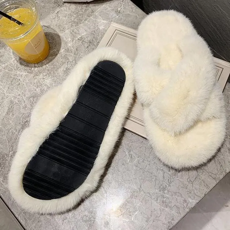 Fur Slippers