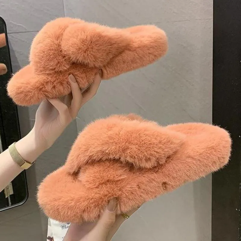 Fur Slippers