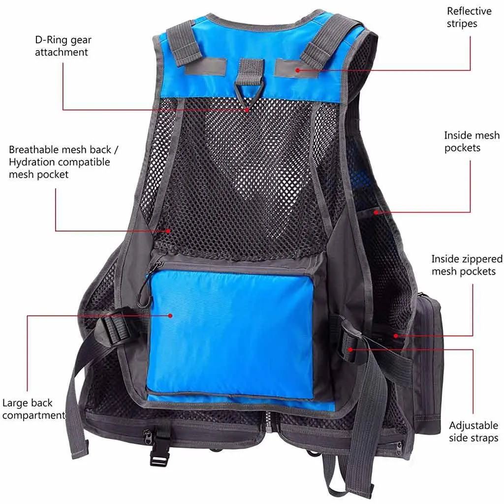 FV05 Fishing Vest for Men Women