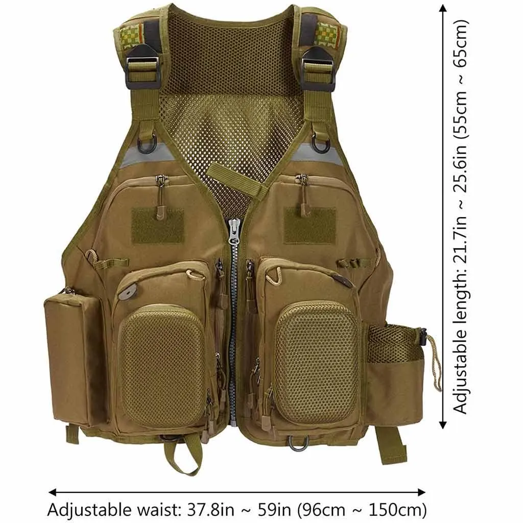 FV05 Fishing Vest for Men Women