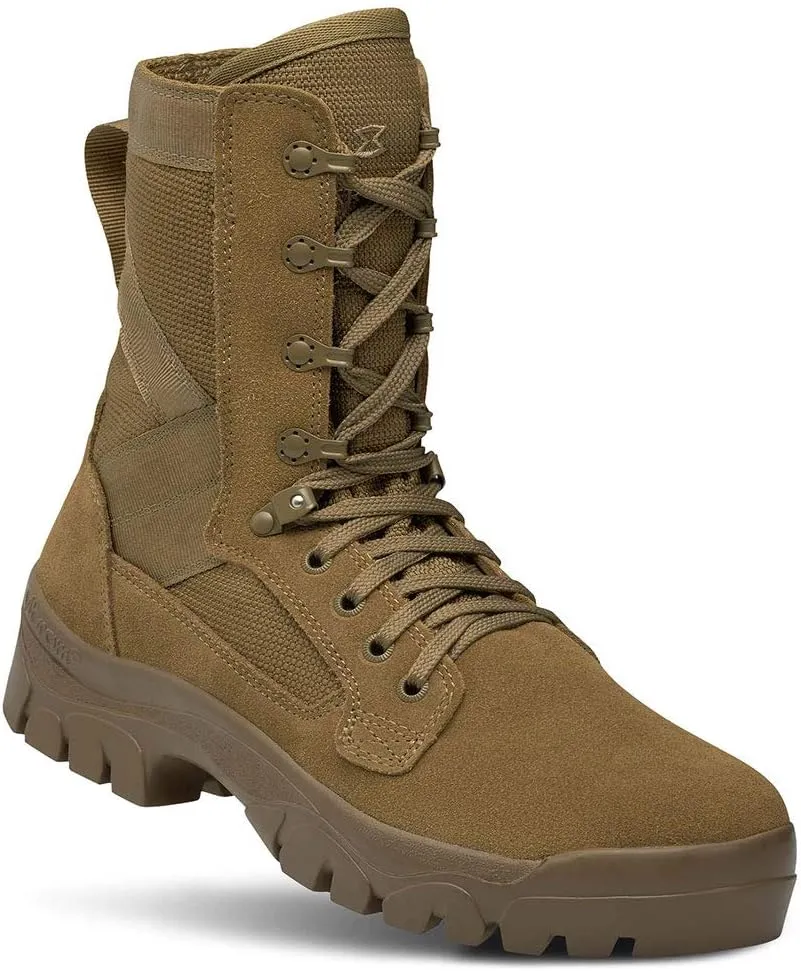 GARMONT TACTICAL T8 Bifida Military Combat Boots for Men and Women, Army, Air Force, AR670-1 Compliant Footwear, Suede Leather, Multi-Terrain Shoes, Coyote, Size 14