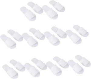 Gatuida 10 Pairs Indestructible Slippers Hotel Grade Disposable Comfort for Home