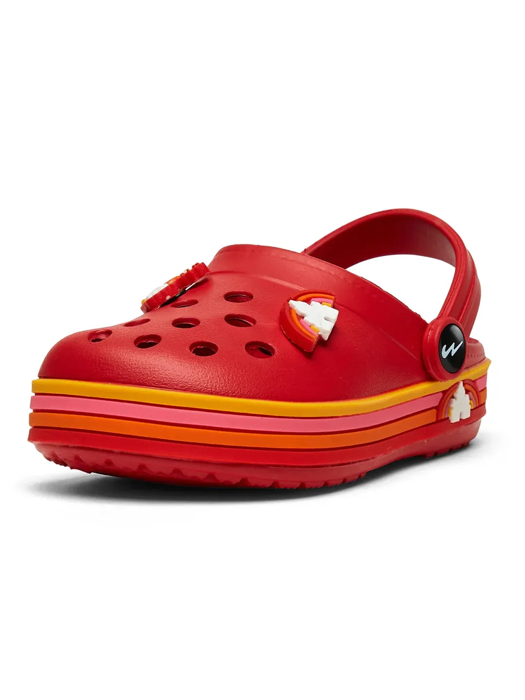 GC-9001K Red Kid's Clogs