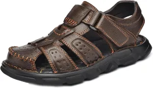 Genuine Leather Casual Shoes For Men Classic Men Sandals