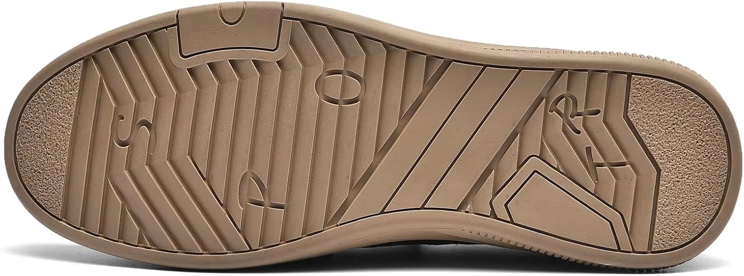 Genuine Leather Slip-On Loafer Dress Shoes for MenMen's Casual Shoes Leather Lining, Rubber Outsole