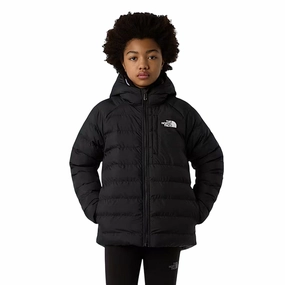 The North Face Giacca reversibile Perrito da ragazza NF0A88UEWOO nero-grigio Eco Friendly Certified
