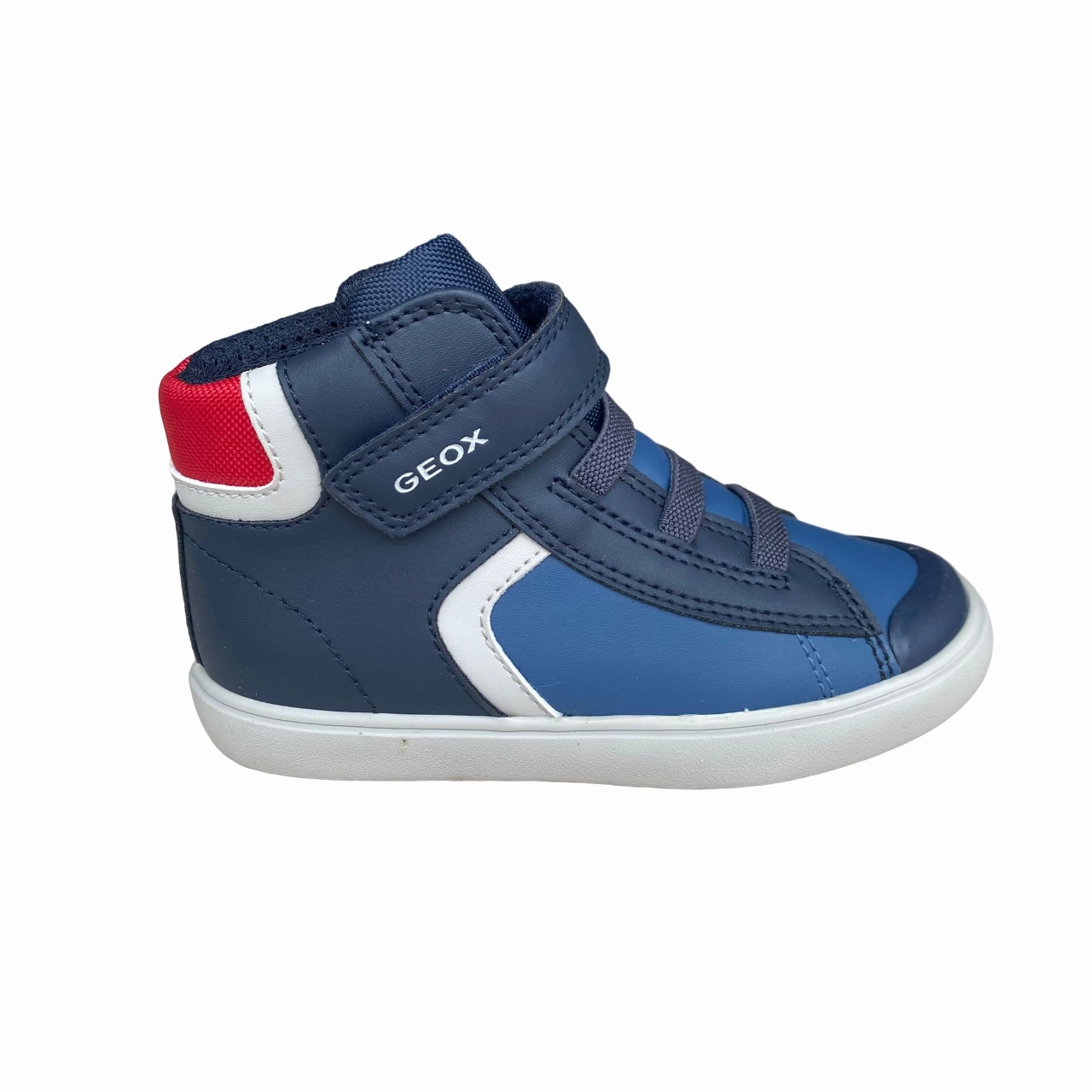 workout - shoes Geox scarpa sneakers da bambino con strappo Gisli B461NA 054FU C0700 blu