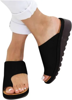 Gibobby Sandals for Women Wide Width,Women's Sandals 2019 Comfy Platform Shoes Stars Summer Beach Shoes Slipper Flip Flops